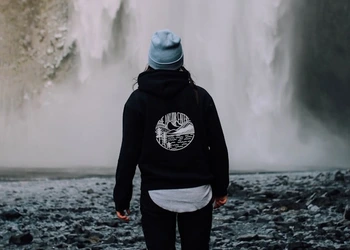 WAYOVERPRICED mikina - černá